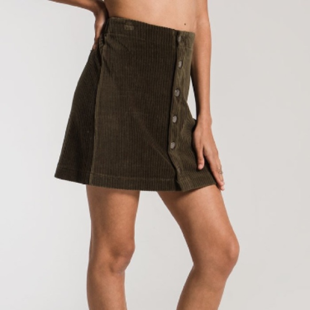 Z Supply Knit Corduroy Skirt NWT